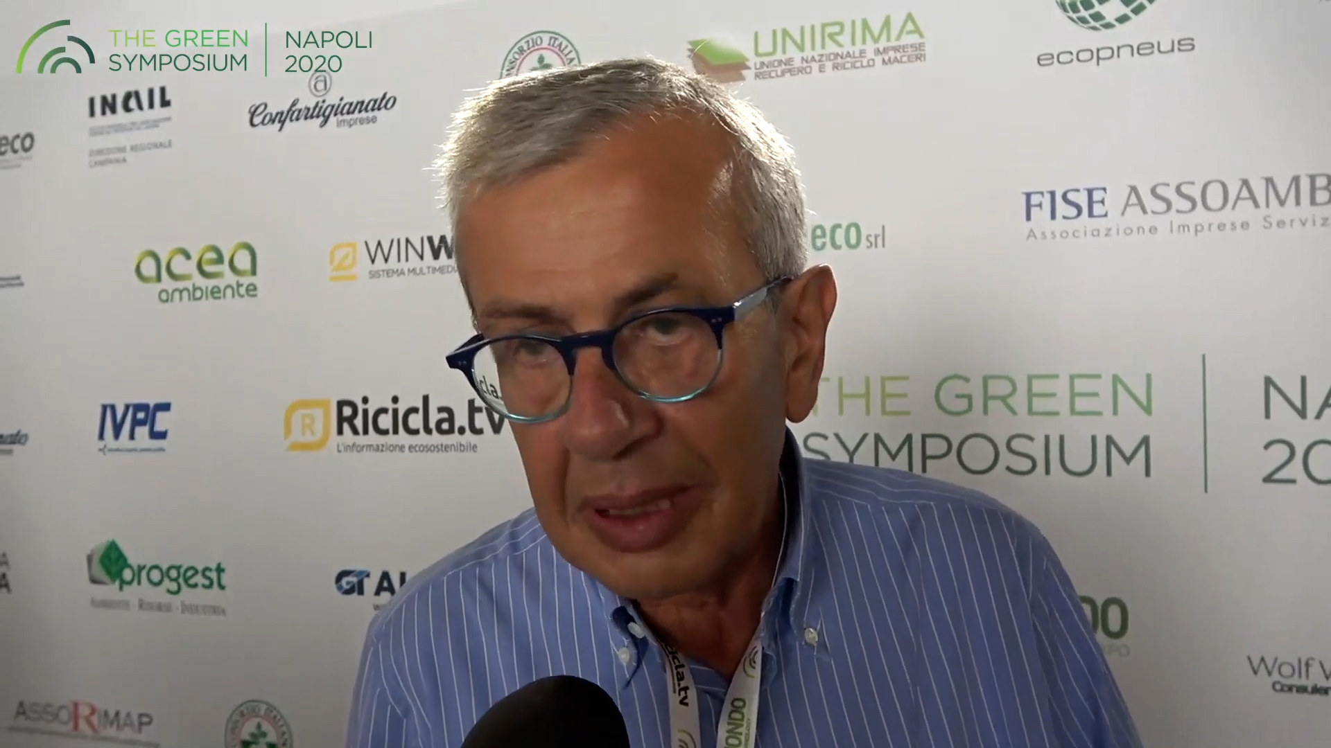 Green Symposium 2021: intervista a Chicco Testa - Presidente FISE Assoambiente